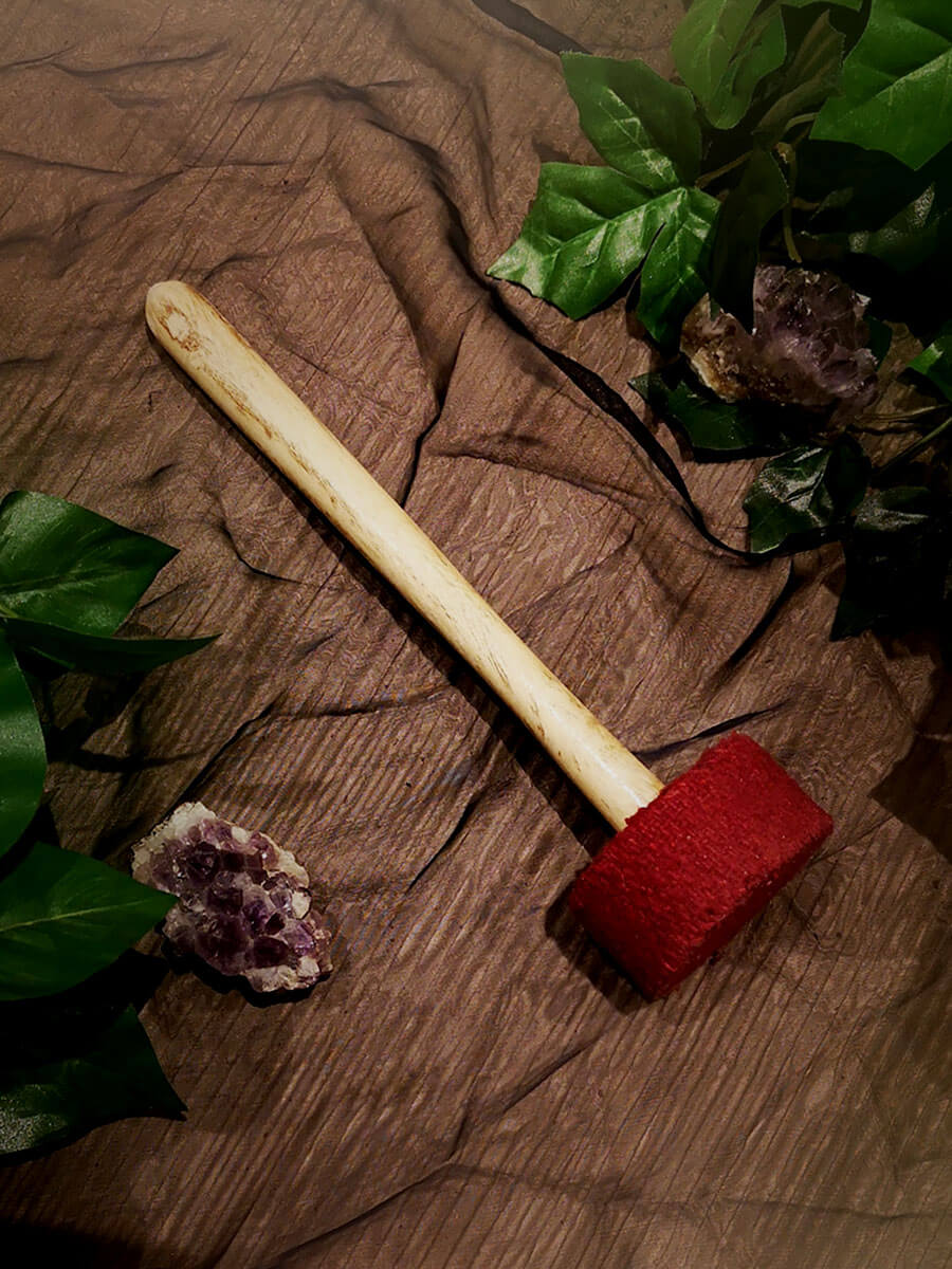 pałka do mis tybetańskich, instrumenty, akcesoria, zdrowie, dźwięk, masaż dźwiękiem, pałka filcowa